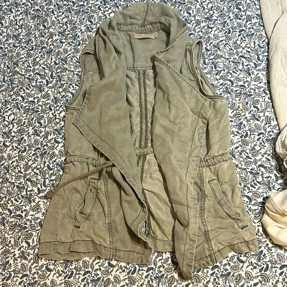 Army green vest